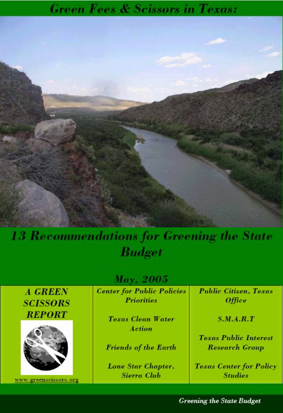 13 Recommendations for Greening the State Budget