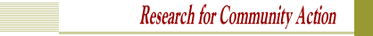 Research for Community Action