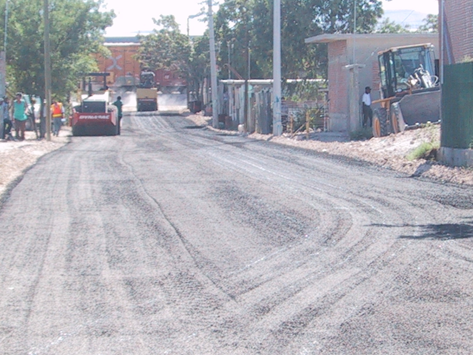 Tires Used in Pilot Rubber Pavement Project